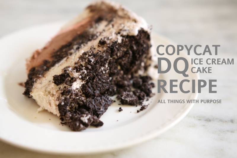 DQ ICE CREAM CAKE RECIPE