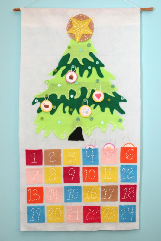 Felt Advent Calendar Pattern and PDF Family Devotions