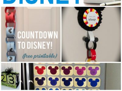 Top 50 Ways to Countdown to Disney 52