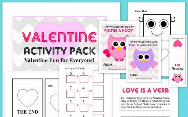 Free Valentine Activity Pack
