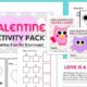 Free Valentine Activity Pack All Things with Purpose Sarah Lemp 2