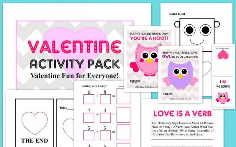 Valentine Activity Pack