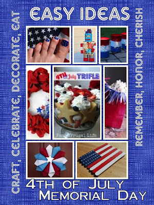 patriotic menu, crafts, activities, decorating ideas