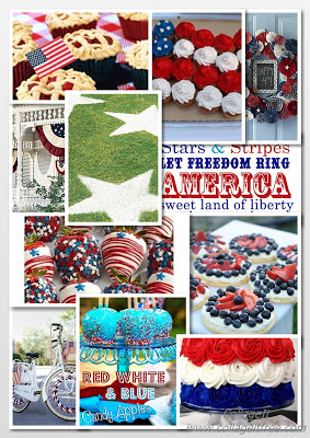 red white and blue ideas