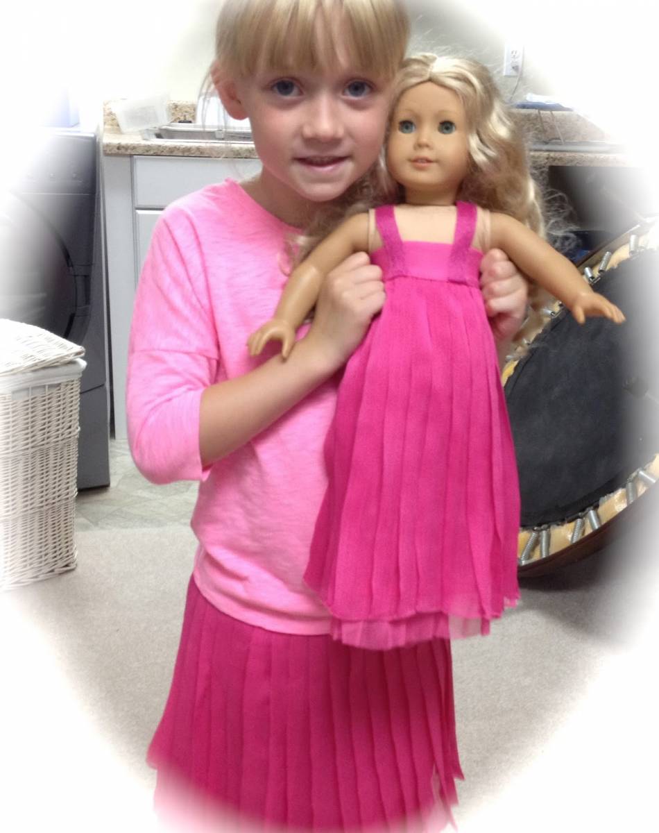 american girl doll ball gowns