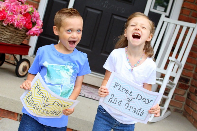 First Day of School and School Pictures 31