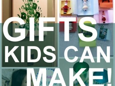25 Christmas Gifts Kids Can Make 25