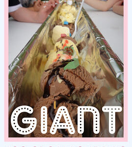 Giant Ice Cream Sundae 7