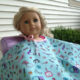 American Girl 18" Doll Salon Cape Free Pattern All Things with Purpose Julia Forshee 6