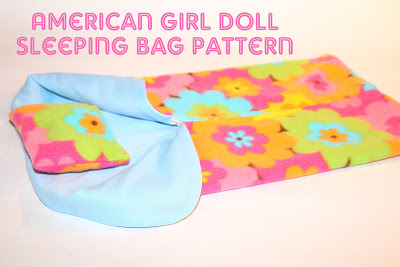 {FREE} American Girl Doll Sleeping Bag Pattern All Things with Purpose Julia Forshee 11