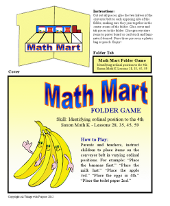 Math Mart Folder Game All Things with Purpose Sarah Lemp 4