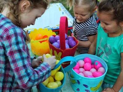 Easter Egg Hunting and Basket Pattern 1