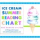 Ice Cream Summer Reading Chart