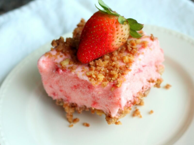 The Best Frozen Strawberry Dessert 3