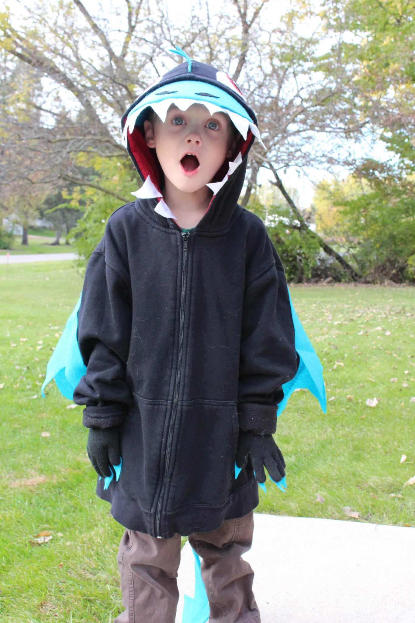 DIY DRAGON COSTUME