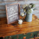Antique Steamer Trunk Turned Coffee Table