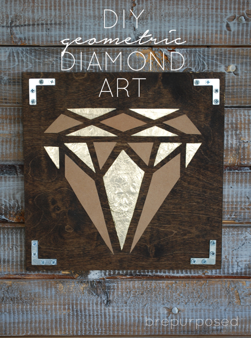 DIY Geometric Diamond Art