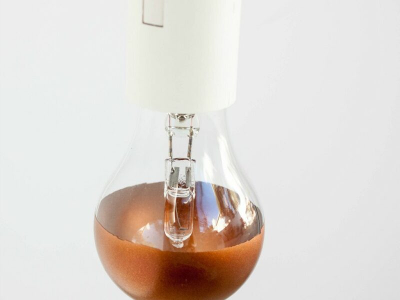 Copper Dipped Light Bulb (Contributor Post)