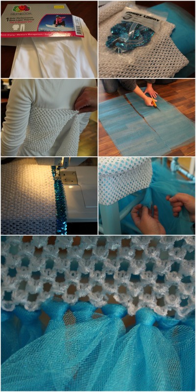 DIY sewing tutorial: Easy Elsa dress refashion – Sewing