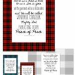 December Verse Printables and Downloads - Plaid Love!