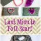 Learn to make this last minute felt scarf. It is super easy, fast, and completely no sew. All you need is some fleece, wool roving, and a cookie cutter.