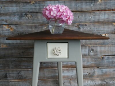 Corner Table Makeover