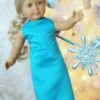 Elsa Dress Pattern for American Girl 18" Dolls All Things with Purpose Sarah Lemp