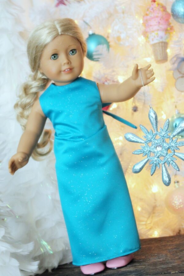 Elsa Dress Pattern for American Girl 18