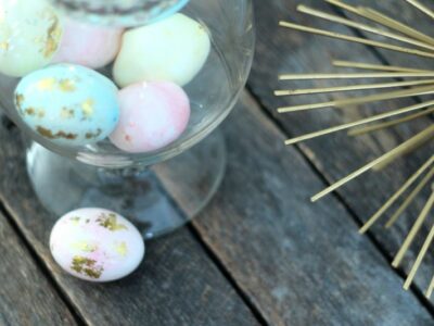 Gold Foil Easter Eggs and #Creativebuzz 7