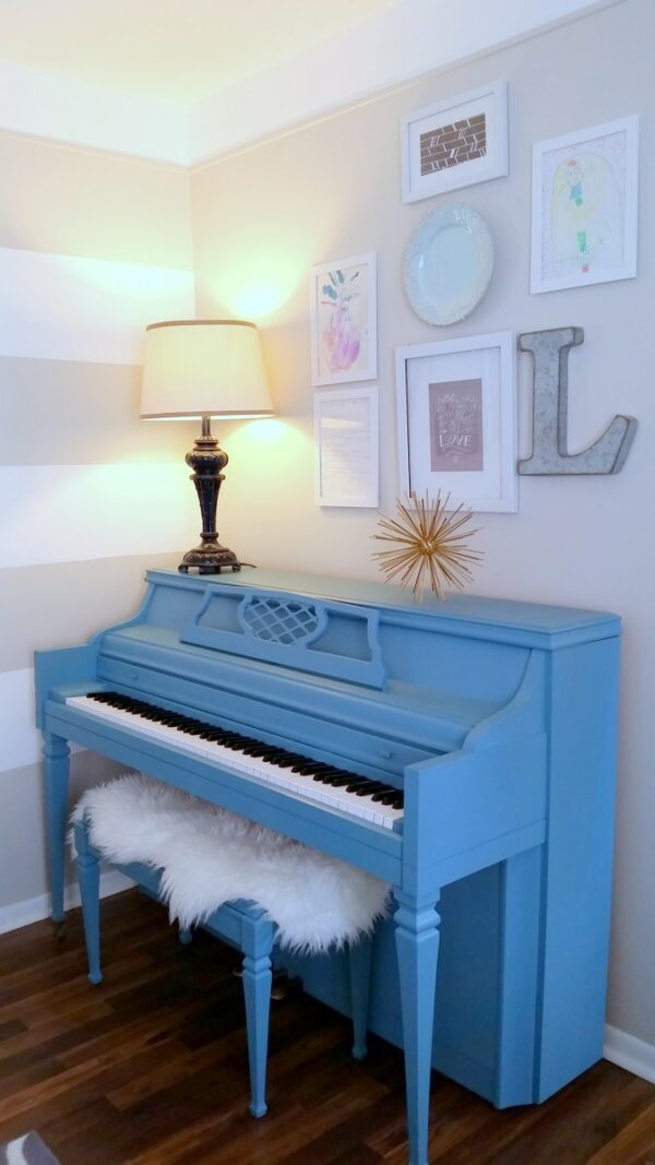 How to Paint a Piano Like a Wild Woman