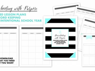 Homeschooling with Purpose Planner 5