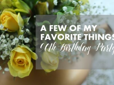 Oma's "Favorite Things" 90th Birthday Party 2