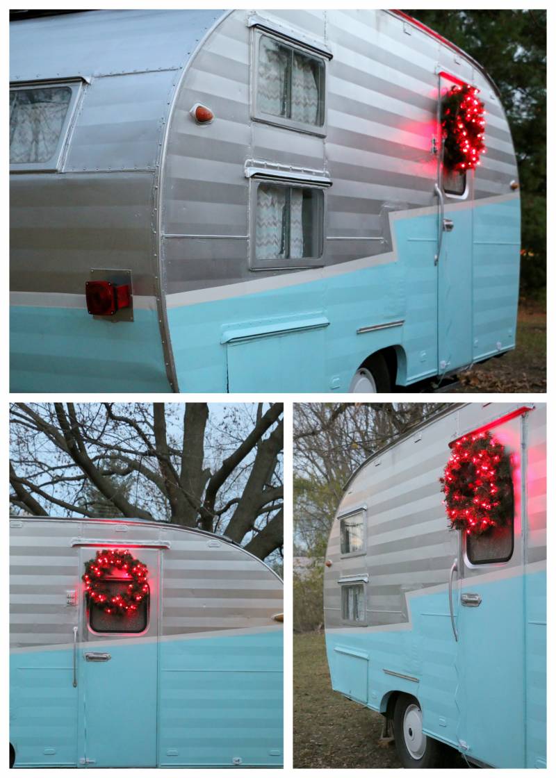 vintage trailer for Christmas