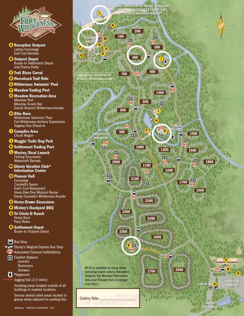 campground map