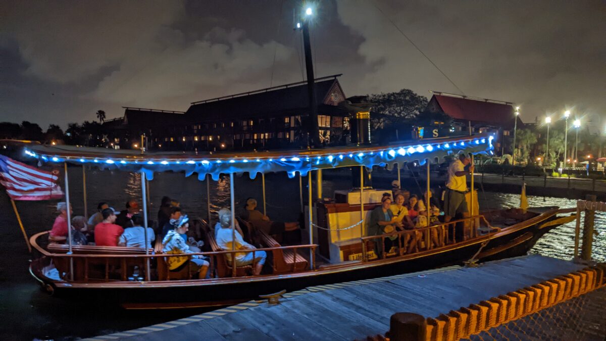 Fort Wilderness Boat Disney