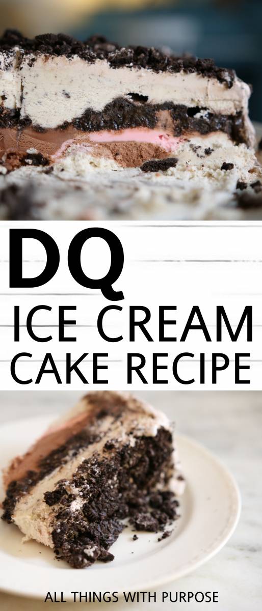 DQ ICE CREAM CAKE