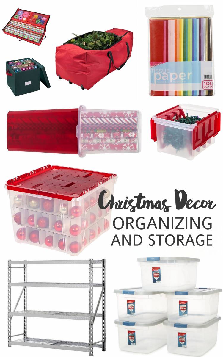 Christmas Decor Organization