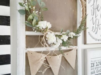 DIY Hoop Wreath 4