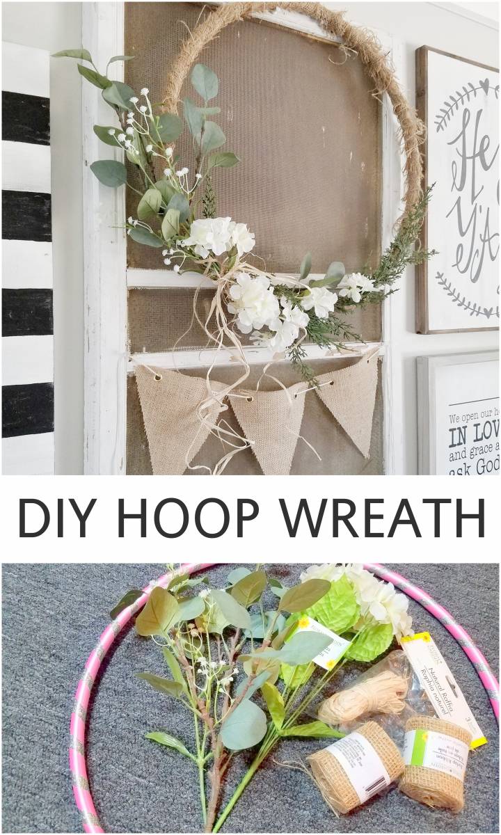 DIY Hoop Wreath