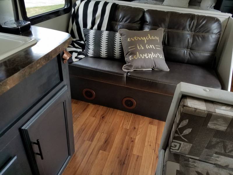 Modern Travel Trailer Remodel 9