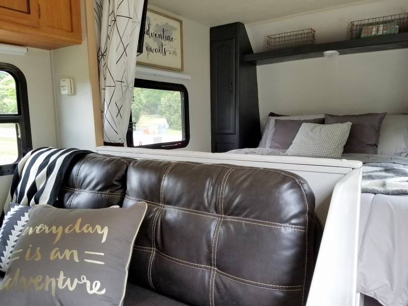 Modern Travel Trailer Remodel 8