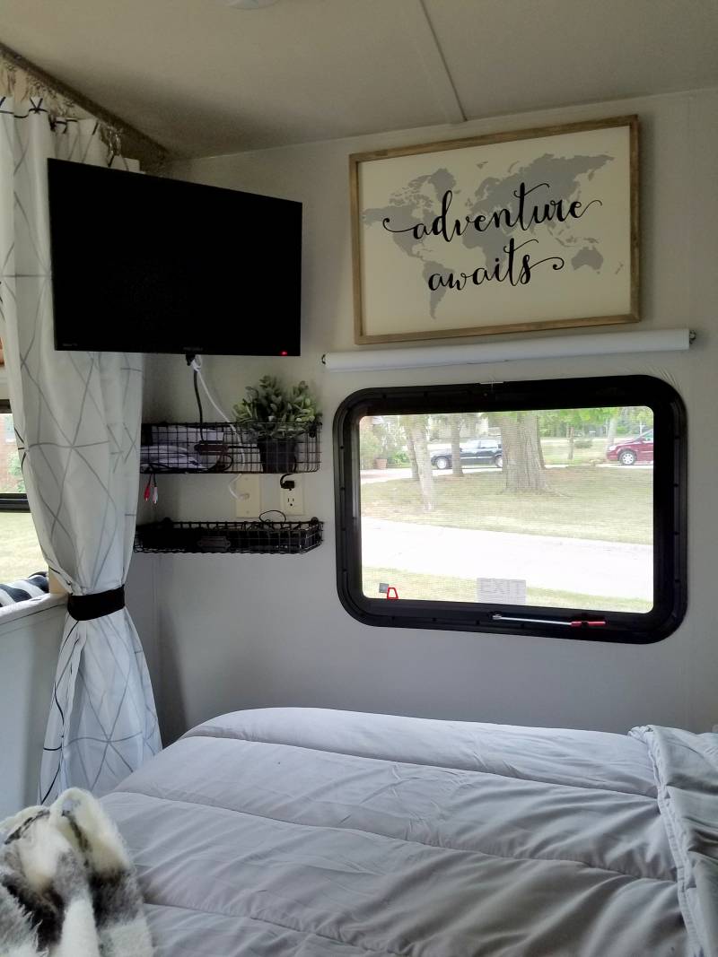 Modern Travel Trailer Remodel 6