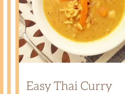Easy Thai Curry Chicken Soup 2