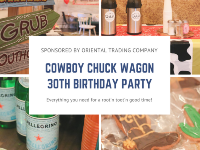 A Cowboy Themed 30th Birthday Party