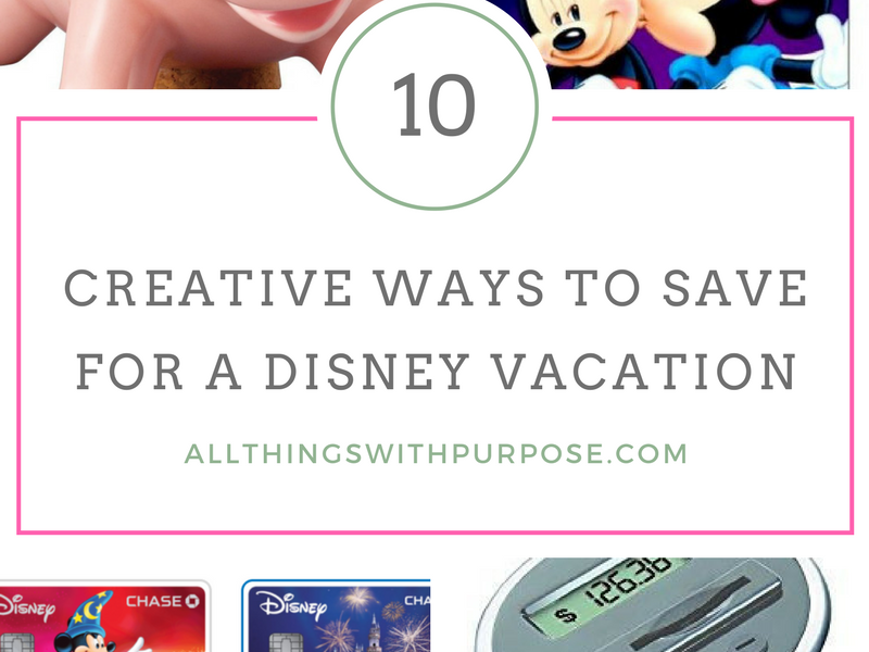 saving for a disney vacation