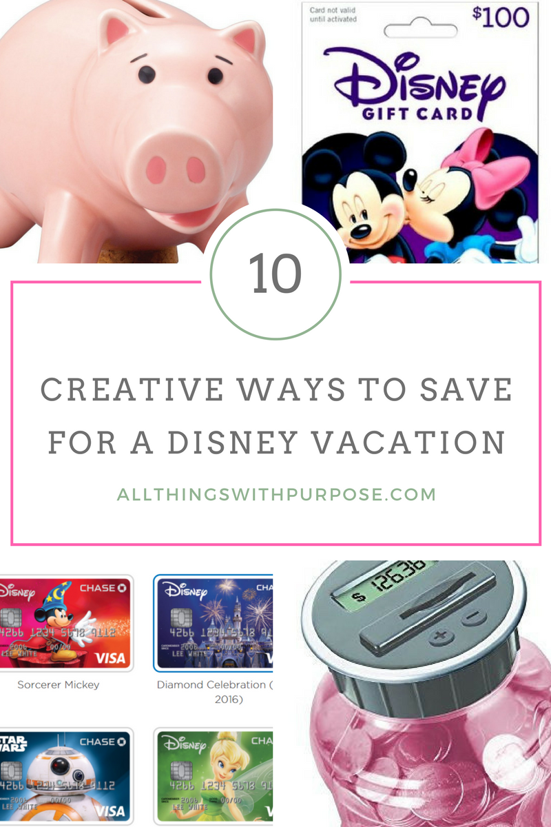 saving for a disney vacation