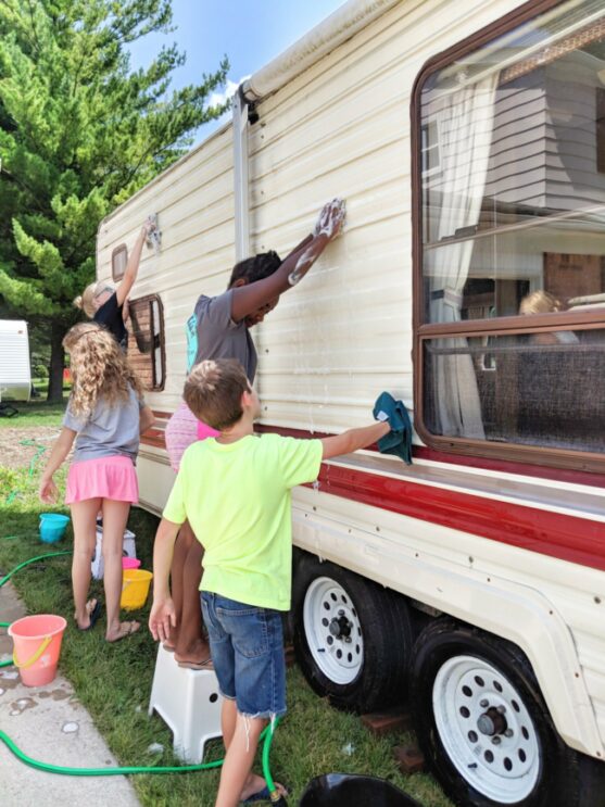 1987 Vintage to Modern Camper Reno All Things with Purpose Sarah Lemp 24