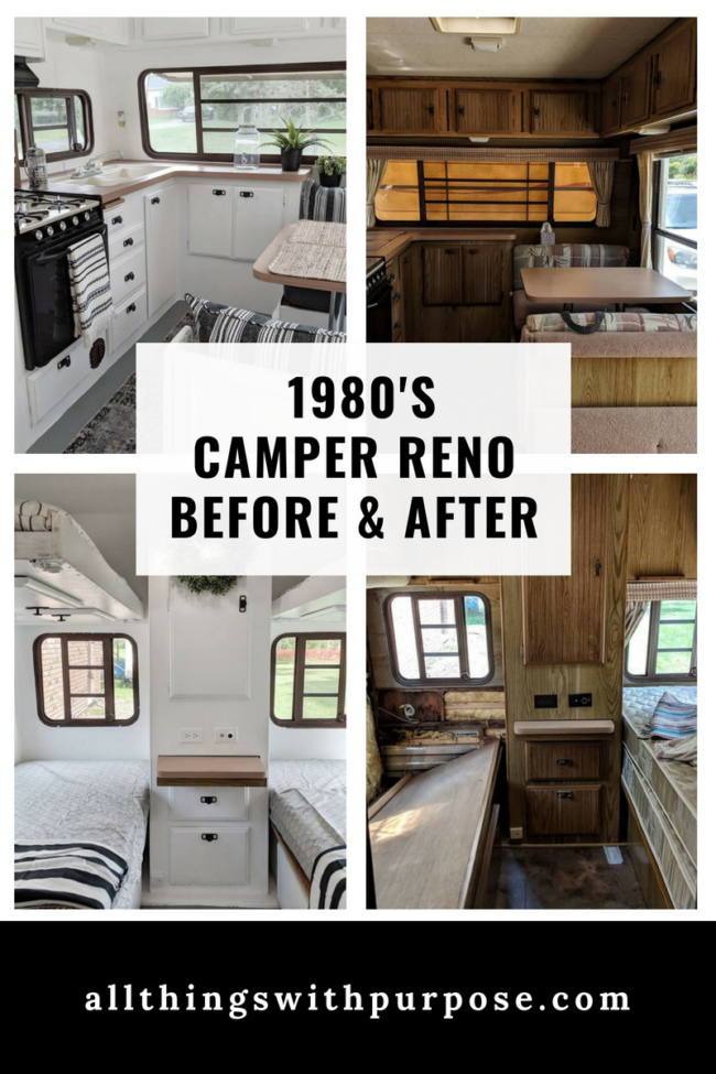 1987 Vintage To Modern Camper Reno