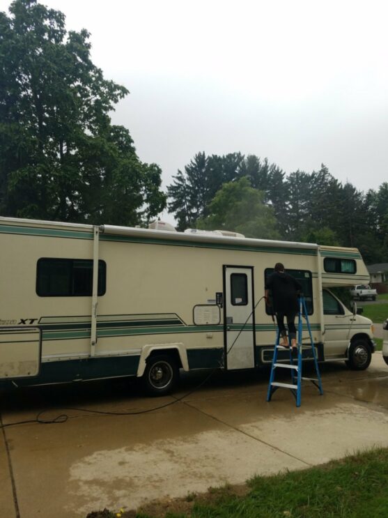Our 90's RV Renovation All Things with Purpose Sarah Lemp 84