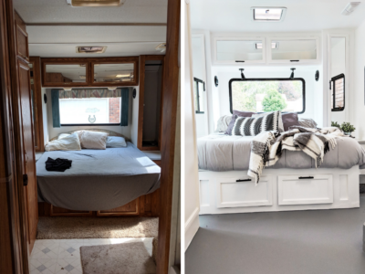 Our 90's RV Renovation All Things with Purpose Sarah Lemp 99